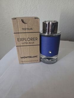 MONTBLANC EXPLORER ULTRA BLUE EAU DE PARFUM 3.4OZ/100ML,  NEW in BOX
