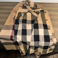 Authentic Button-up Burberry Shirt 