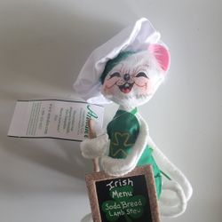 ANNALEE St. Patrick's Day Irish Chef Mouse 6" Doll (2018)