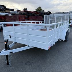 2025 Carson Trailer Landscape 7’ X 14’ 7K GVWR 
