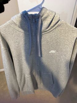 Brand New Nike Grey zip up,Size Large