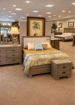 Rustic or White Bedroom Set - Financing Available