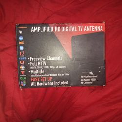 Amplified HD Digital TV Antenna