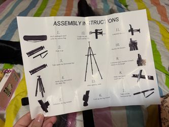 Portable Folding Artist Easel with Carry Bag