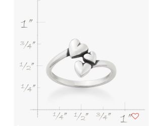 james avery Gathered Hearts Ring size 8 for Sale in Houston TX OfferUp