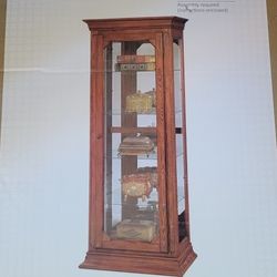 New In The Box Curio Cabinet 