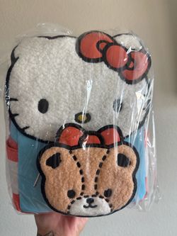 NWT Loungefly Sherpa  Hello Kitty Backpack
