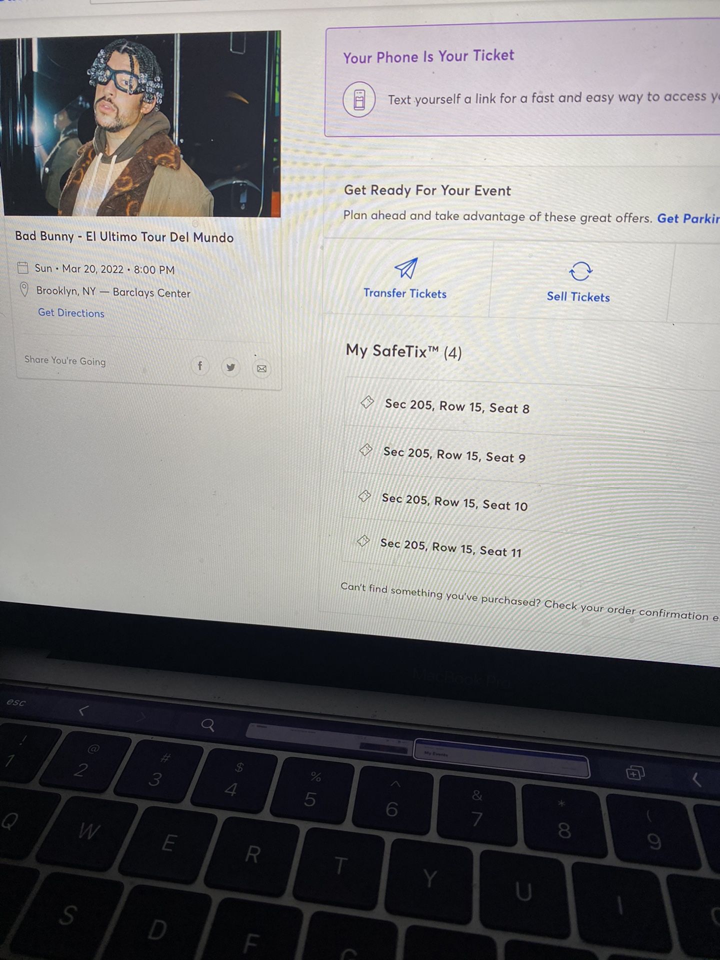 Bad Bunny Tickets