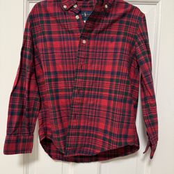 Ralph Lauren Kids Polo - Red Plaid 