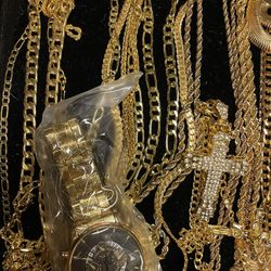 Beautiful 14K Gold Plated Chains ... Many Choices ... Only $65 Each