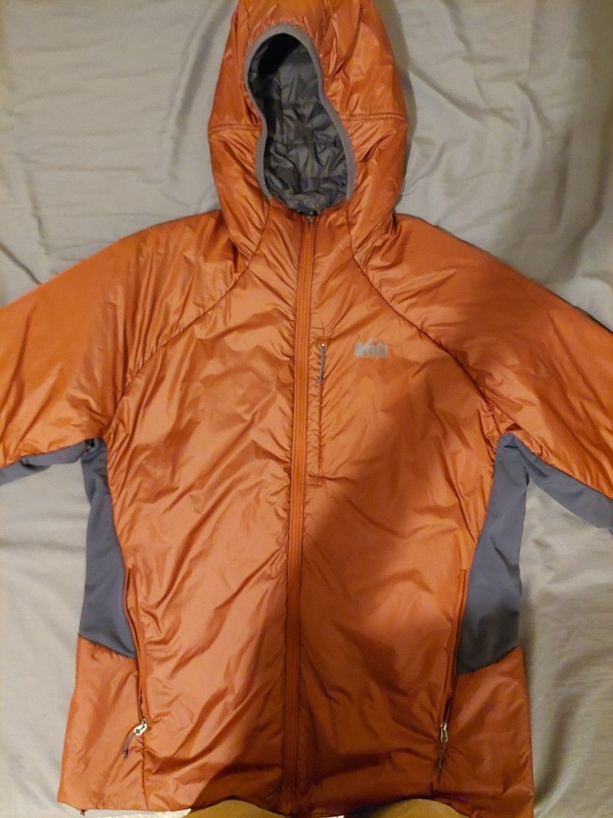 REI Insulated Hoodie.