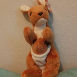 Ty Beanie Babies - Pouch the Kangaroo 