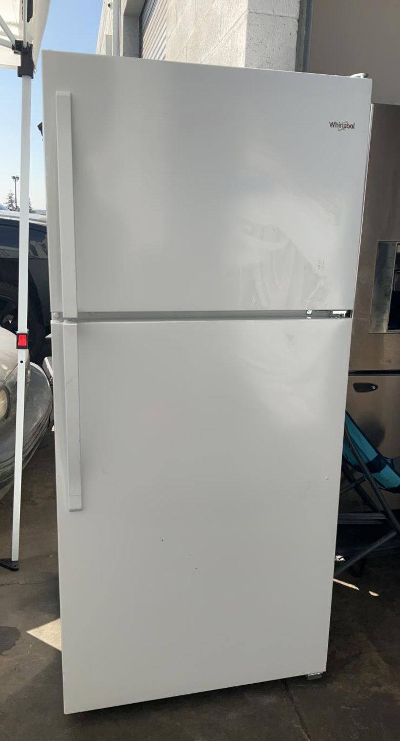 Whirlpool Top Mount White Fridge