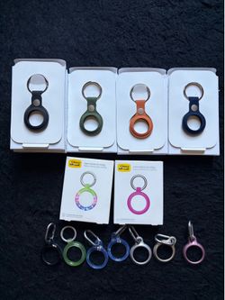 AirTag FineWoven key ring