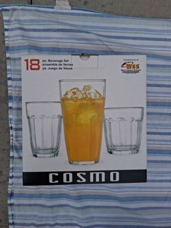 Cosmo 18 piece beverage set