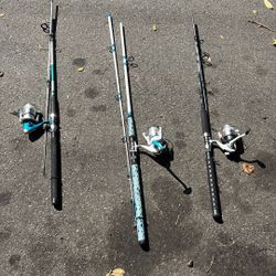 fishing poles