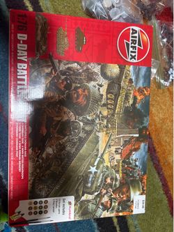 D-day battlefront battlefield diorama base made