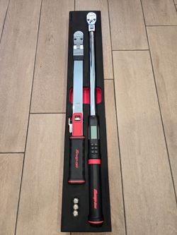 Snap-On 1/2 Drive TechAngle Torque Wrench Set ATECH3FR300B & TQSG3F250 Snap On