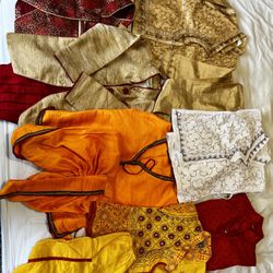 Indian Traditional Wear (Boys) - 5dress - 2/3years