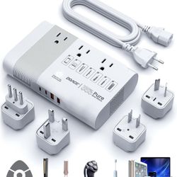 500W Max 220V to 110V Converter