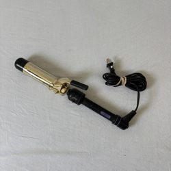 Hot Tools 24K Gold Professional Curling Iron 1” Variable Heat