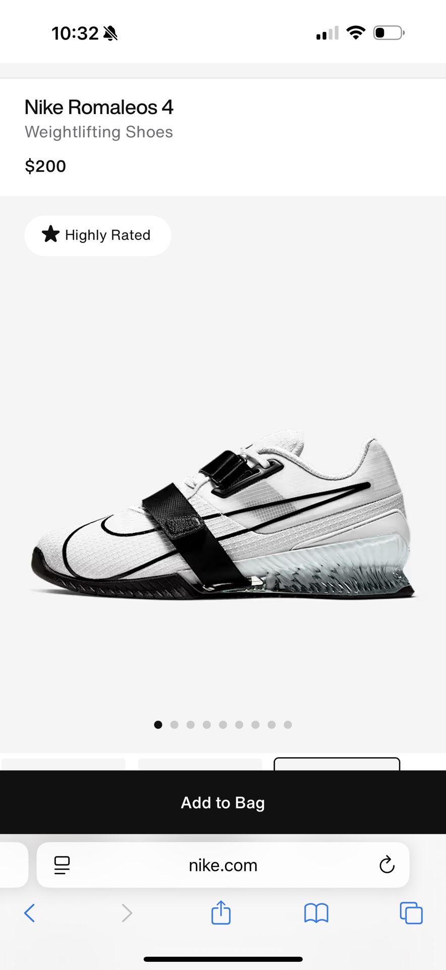nike power lifting shoes Romaleos 4