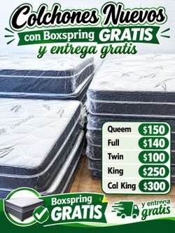 Mattress Pillow Top New