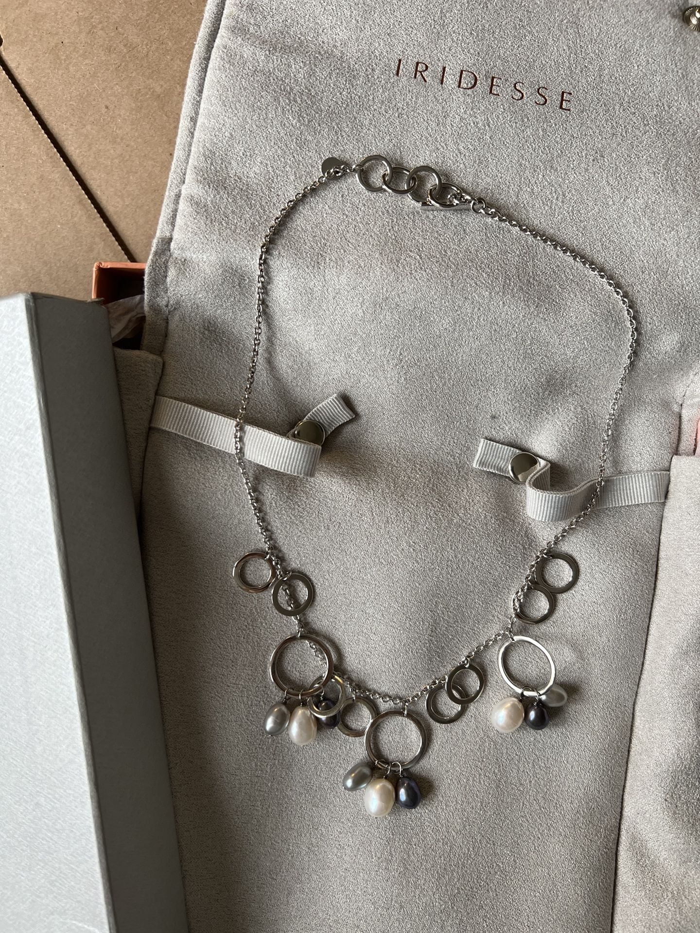 Iridesse By Tiffany And Co Pearl Necklace 