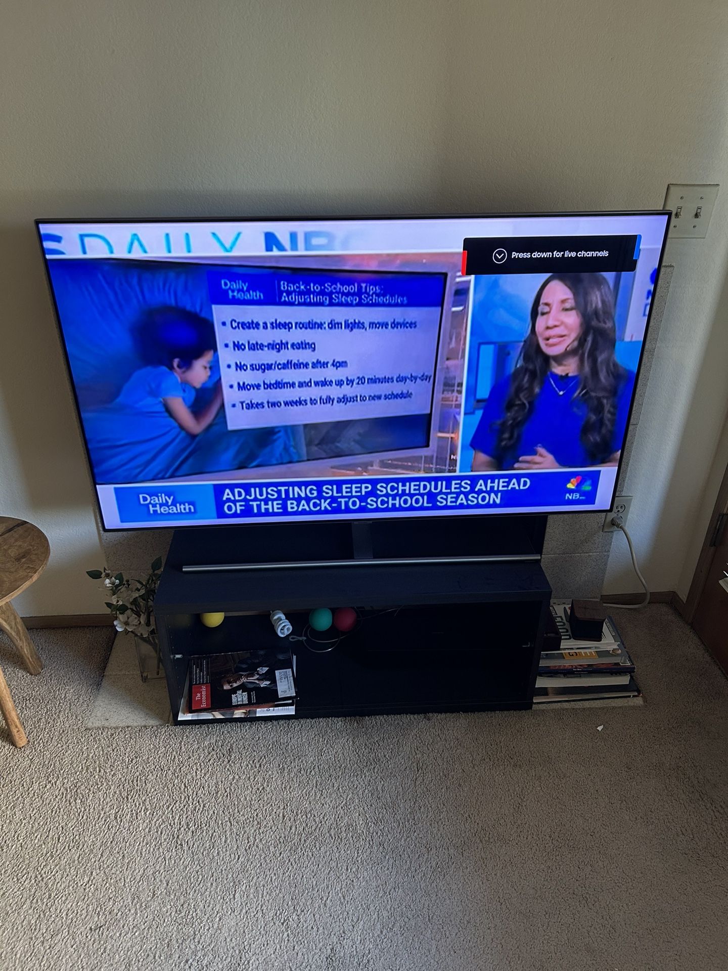 SAMSUNG 55” QLED 4K HDR UHD TV 