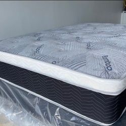 Full Euro Bamboo Pillow Top!!