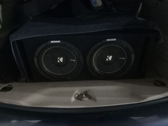 2 10" subs with box