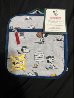 Pottery barn Peanuts® Snoopy® Sports Lunch Box