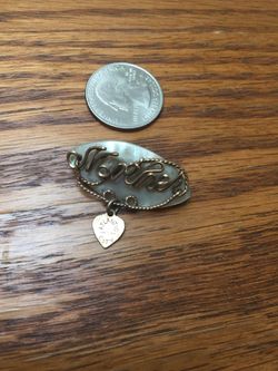 Vintage Mother Of Pearl Atlantic City Pin