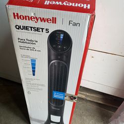 Honeywell Quiet Set 5 Tower Fan With Remote