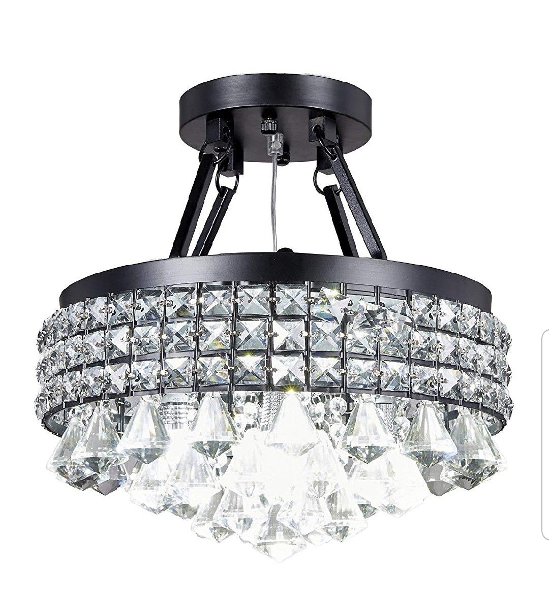 Chrystal chandelier light fixture