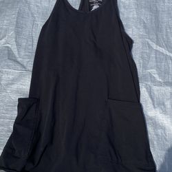 Overall Dress With Built In Shorts