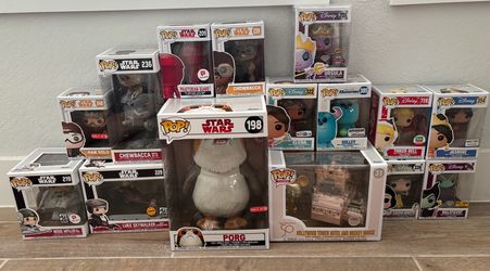 Funko Pop: Disney and Star Wars collection