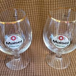 Set of 2 German Beer glasses