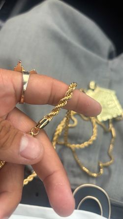 14k gold rope chain