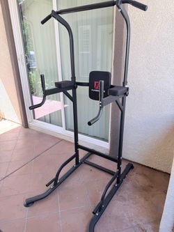 Title: KINGKANG Pull-Up Bar / Dip Station Stand