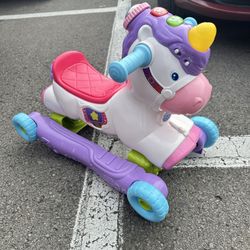VTech Prance and Rock Learning Unicorn Rocking Horse