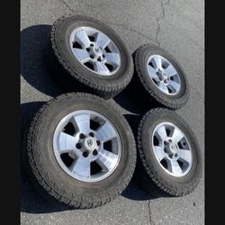 4 X 265/65r17 6x5.5 6x139.7 Stock Trd Tacoma Tundra 4Runner Sequoia Rims Wheels Yukon Tahoe Tires!