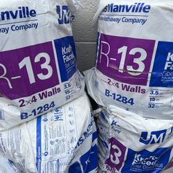 Johns Manville R13 Kraft Face Fiberglass Insulation
