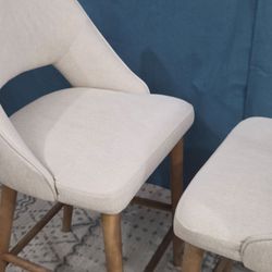 Barstools - Mid-Century Modern Style Counter Height