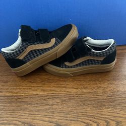 New, never worn Black, Gray, & Tan Van Sneakers