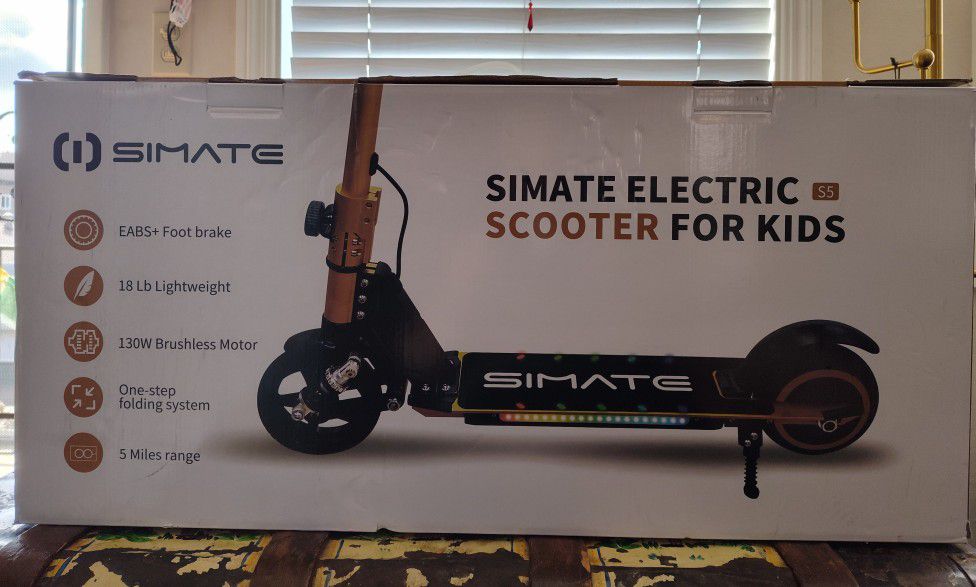 Kids Electric Scooter w/ Charger & Front Suspension  $50 OFF MSRP!!! 