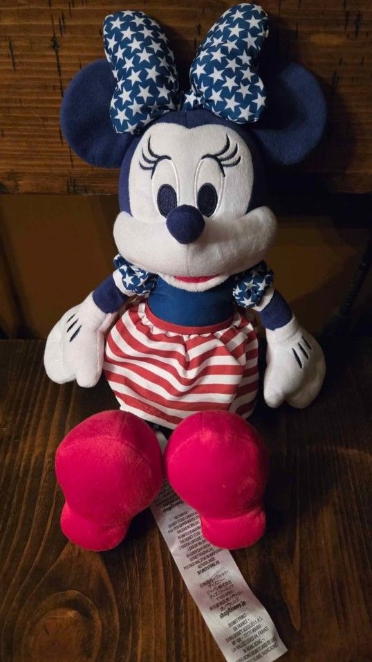 Disney Americana Minnie Mouse Plush