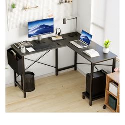 Black Corner Desk