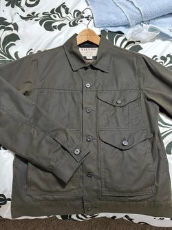 Filson Short lined Cruiser  Small Otter Green