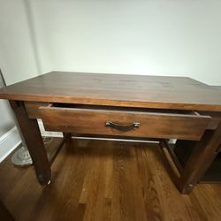 Two Wooden Desks Available 